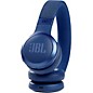 Open Box JBL LIVE460NC Wireless On-Ear Noise-Cancelling Bluetooth Headphones Level 1 Blue