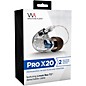 Open Box Westone Audio Pro X20 Professional In-Ear Monitors Level 1 Clear