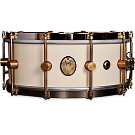 A&F Drum Co 1901 Limited Edition 14 x 5 in. Antique White Maple Club Snare