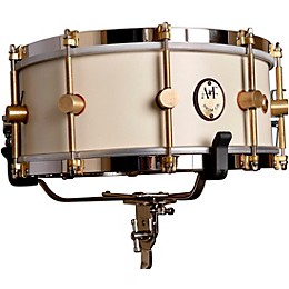 A&F Drum  Co 1901 Limited Edition 14 x 6.5 in. Antique White Steam Bent Maple Snare
