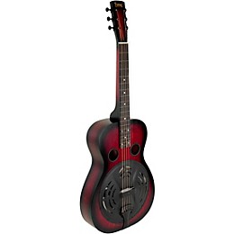 Beard Guitars R-Model Radio Standard Squareneck Resonator Guitar Scarlet Burst