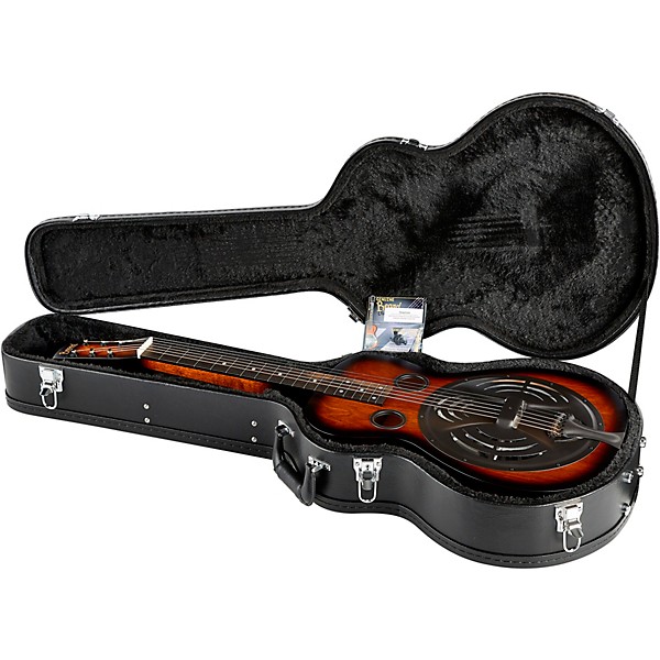 Beard Guitars R-Model Radio Standard Squareneck Acoustic-Electric Resonator Guitar Tobacco Burst