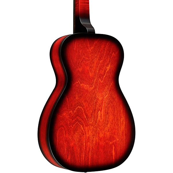 Beard Guitars R-Model Radio Standard Squareneck Acoustic-Electric Resonator Guitar Scarlet Burst