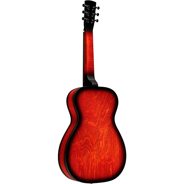 Beard Guitars R-Model Radio Standard Squareneck Acoustic-Electric Resonator Guitar Scarlet Burst