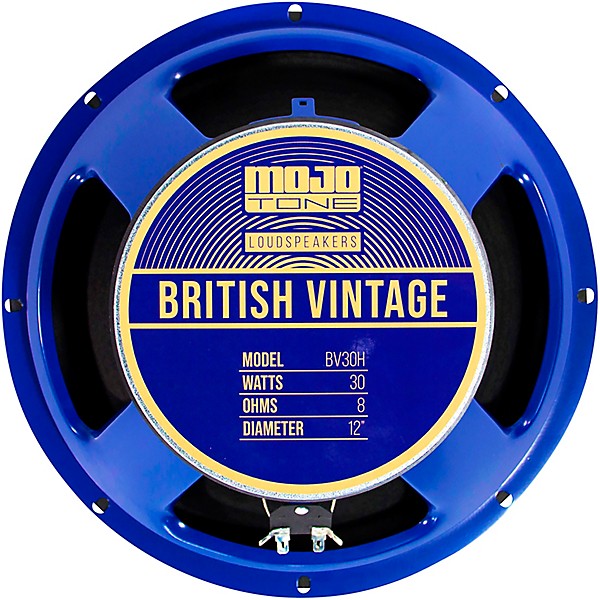 Mojotone BV-30H 12" British Vintage Series 8 Ohm Speaker