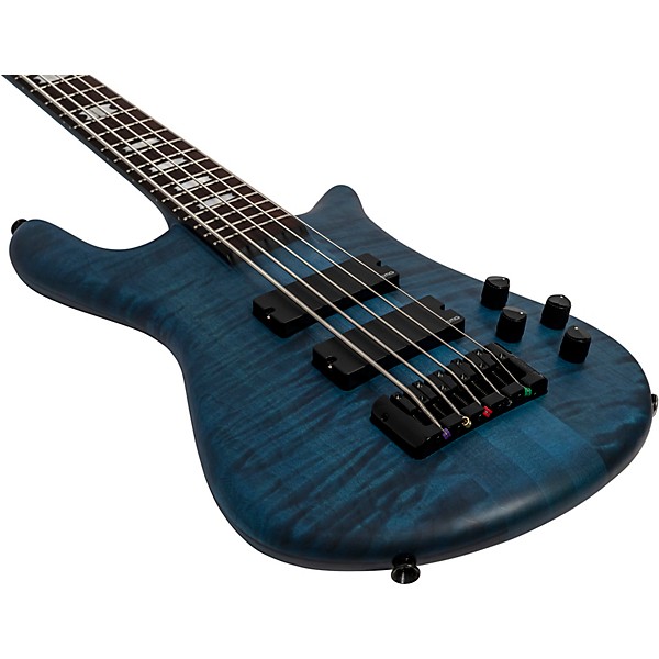 Spector Euro5 LX 5-String Electric Bass Black & Blue