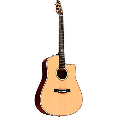 Seagull Artist Mosaic Cw Hg Eq Acoustic-Electric Guitar Natural for sale