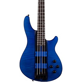 Schecter Guitar Research C-4 GT Electric Bass Guitar... Schecter Guitar Research C-4 GT Electric Bass Guitar Satin Trans Blue