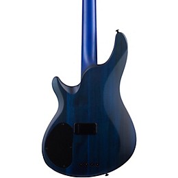 Schecter Guitar Research C-4 GT Electric Bass Guitar Satin Trans Blue