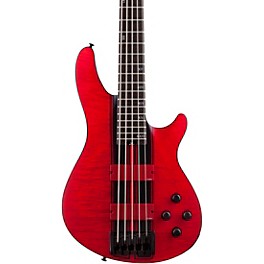 Schecter Guitar Research C-5 GT 5-String Ele... Schecter Guitar Research C-5 GT 5-String Electric Bass Guitar Satin Trans Red