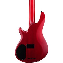 Schecter Guitar Research C-5 GT 5-String Electric Bass Guitar Satin Trans Red