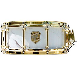 SJC Drums Providence Series Snare Dru... SJC Drums Providence Series Snare Drum with Brass Hardware 14 x 6 in. Calcutta White