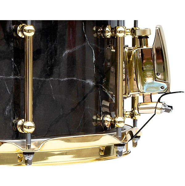 SJC Drums Providence Series Snare Drum with Brass Hardware 14 x 6 in. Obsidian Black