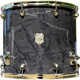 SJC Drums Providence Series Floor Tom Add On with Brass Hardware 16 x 18 in. Obsidian Black