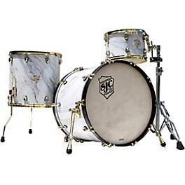 SJC Drums 3-Piece Providence Series Shell Pack Calcutta White