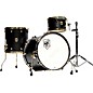 Open Box SJC Drums 3-Piece Tour Series Shell Pack with Brass Hardware Level 1 Onyx Lacquer thumbnail