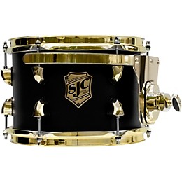 Open Box SJC Drums 3-Piece Tour Series Shell Pack with Brass Hardware Level 1 Onyx Lacquer