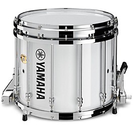 Yamaha 9400 SFZ Marching Snare Drum - Chrome Hardw... Yamaha 9400 SFZ Marching Snare Drum - Chrome Hardware 14 x 12 in. White