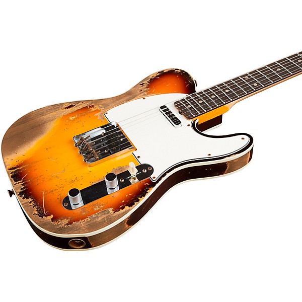 Fender Custom Shop Limited Edition 59 Telecaster Custom Super Heavy Relic Rosewood Fingerboard Electric Guitar Faded Aged ...