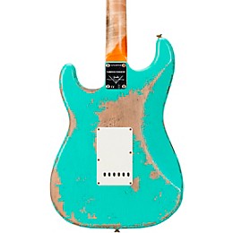 Fender Custom Shop Limited-Edition 60 Dual-Mag II Stratocaster Super Heavy Relic Rosewood Fingerboard Electric Guitar Aged Sea Foam Green