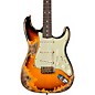 Fender Custom Shop Limited Edition 60 Dual-Mag II Stratocaster Super Heavy Relic Rosewood Fingerboard Electric Guitar Faded Aged 3-Color Sunburst thumbnail