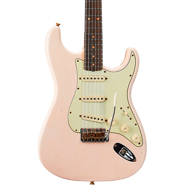 Fender Custom Shop Limited-Edition '60 Stratocaster Journeyman Relic Rosewood Fingerboard Electric Guitar Super Faded Aged...