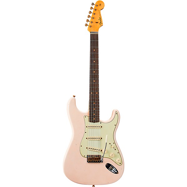 Fender Custom Shop Limited-Edition '60 Stratocaster Journeyman Relic Rosewood Fingerboard Electric Guitar Super Faded Aged...
