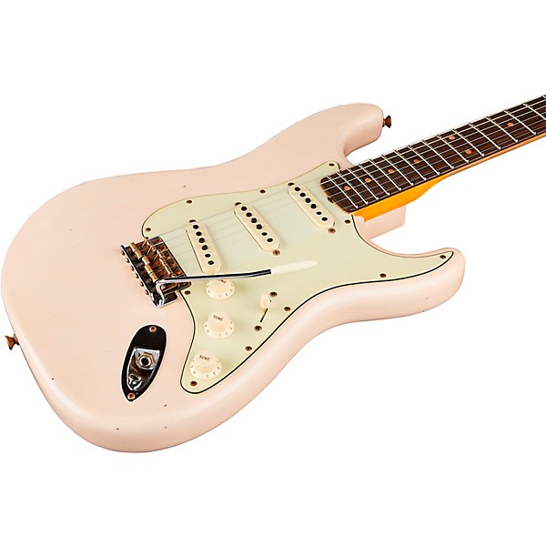 Fender Custom Shop Limited-Edition '60 Stratocaster Journeyman Relic Rosewood Fingerboard Electric Guitar Super Faded Aged...