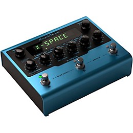 Clearance IK Multimedia AmpliTube X-SPACE Reverb Effects Pedal Blue