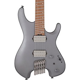 Ibanez QX52 Headless 6-String Electric Guitar Metallic G... Ibanez QX52 Headless 6-String Electric Guitar Metallic Gray Matte