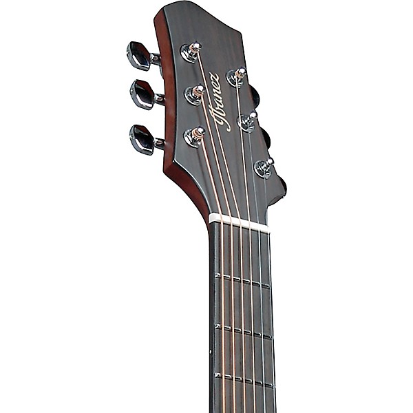 Open Box Ibanez Jon Gomm Signature Acoustic Electric Guitar Level 1 Black Satin