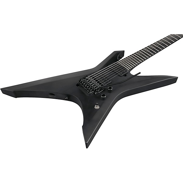 Ibanez Xiphos Iron Label 7str Electric Guitar Black Flat