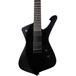 Ibanez Iceman Iron Label 7str Electric Guitar Black Flat