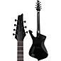 Ibanez Iceman Iron Label 7str Electric Guitar Black Flat