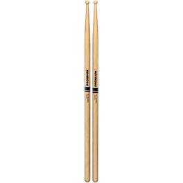 Promark Finesse 718 Hickory Small Round Wood Tip Drum Sticks Wood