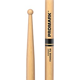 Promark Finesse 718 Hickory Small Round Wood Tip Drum Sticks Wood