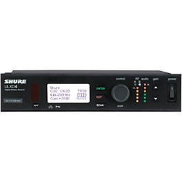 Shure ULXD4 Digital Wireless Receiver Band J50A Shure ULXD4 Digital Wireless Receiver Band H50