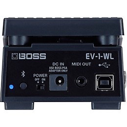 BOSS EV-1-WL Wireless MIDI Expression Pedal Silver
