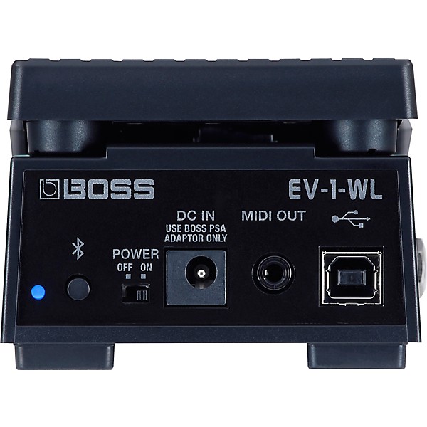 BOSS EV-1-WL Wireless MIDI Expression Pedal Silver
