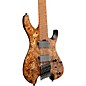 Open Box Ibanez QX Headless 7-String Electric Guitar Level 1 Antique Brown Stained