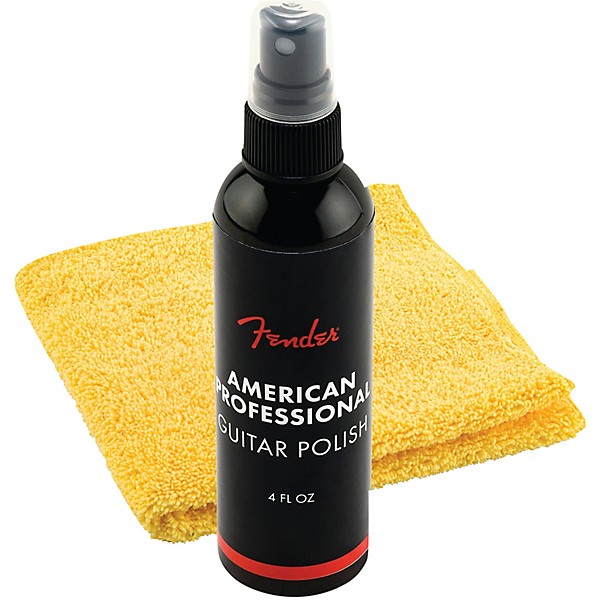 Guitar cleaner polish, fretboard oil and cloth pack