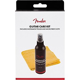 Fender Polish & Shop Cloth Bundle - 4 oz.