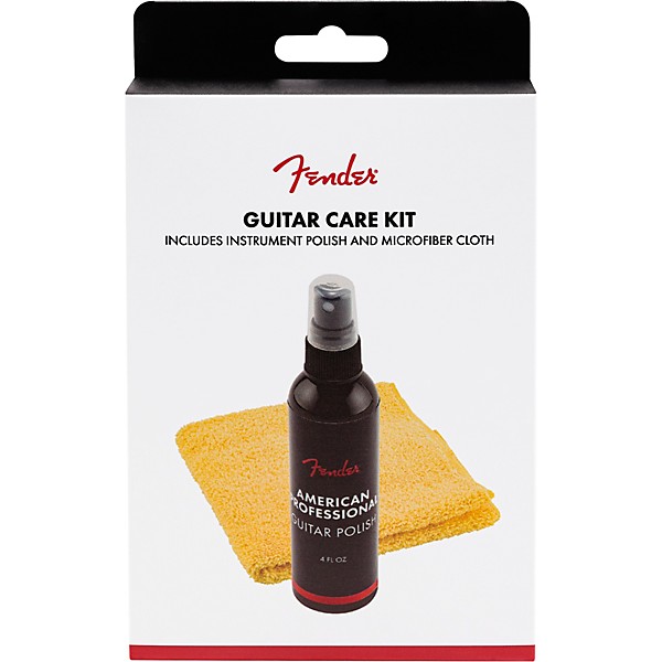 Fender Polish & Shop Cloth Bundle - 4 oz.