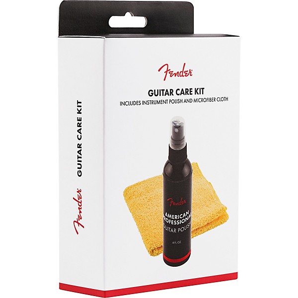 Fender Polish & Shop Cloth Bundle - 4 oz.