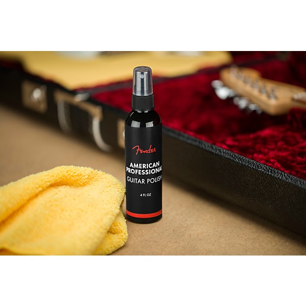 Fender Polish & Shop Cloth Bundle - 4 oz.