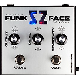 Open Box Ashdown Stuart Zender Funk Face Signature Effects Pedal Level 1 Silver