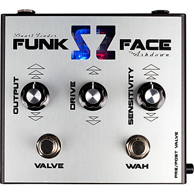 Ashdown Stuart Zender Funk Face Signature Effects Pedal Silver for sale