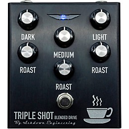Open Box Ashdown Triple Shot Tri Band Blendable Bass Effects Pedal Level 2 Black 194744890949