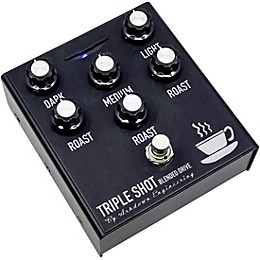 Open Box Ashdown Triple Shot Tri Band Blendable Bass Effects Pedal Level 2 Black 194744890949