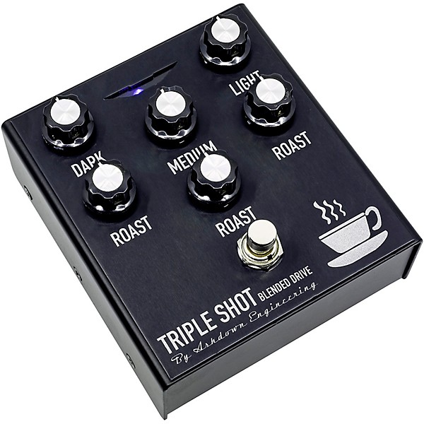 Open Box Ashdown Triple Shot Tri Band Blendable Bass Effects Pedal Level 2 Black 194744890949